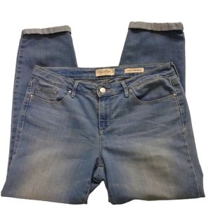 JESSICA Simpson forever rolled skinny ankle jeans, size 30